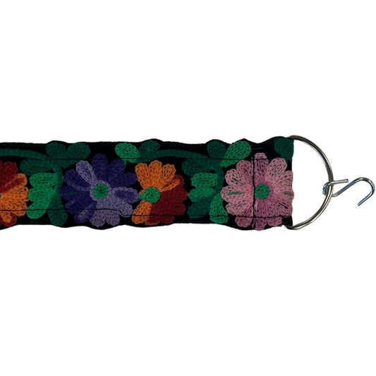 Designer seat straps Embroidered Flower