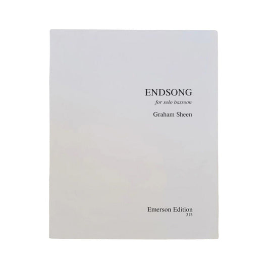 Endsong for Solo Bassoon by Sheen - Emerson Edition