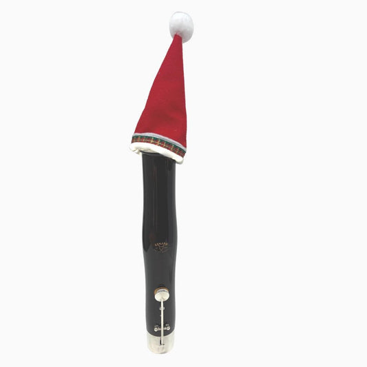Santa Hat for Bassoon (Small for French Bell) LED Lights