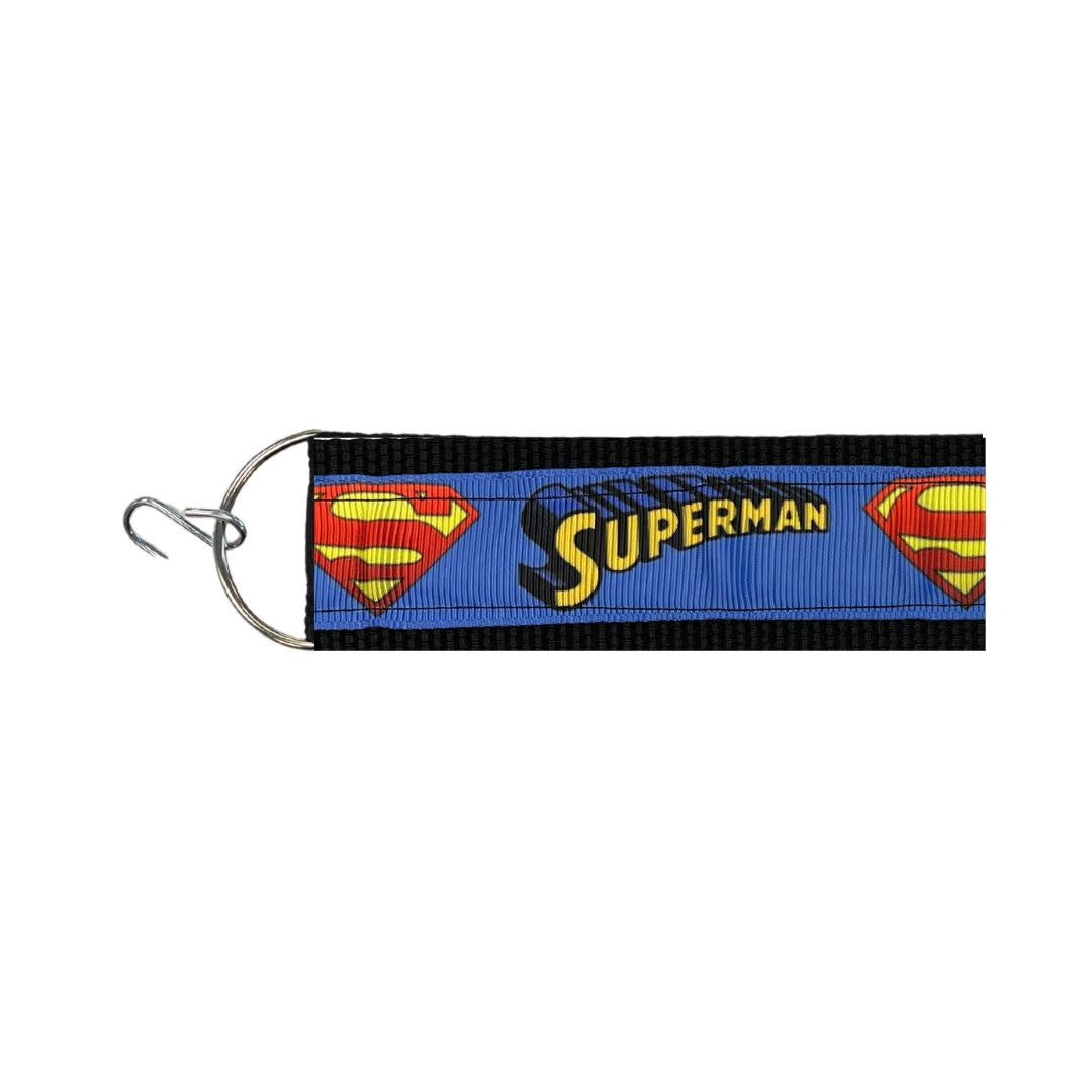 Designer seat straps Superman