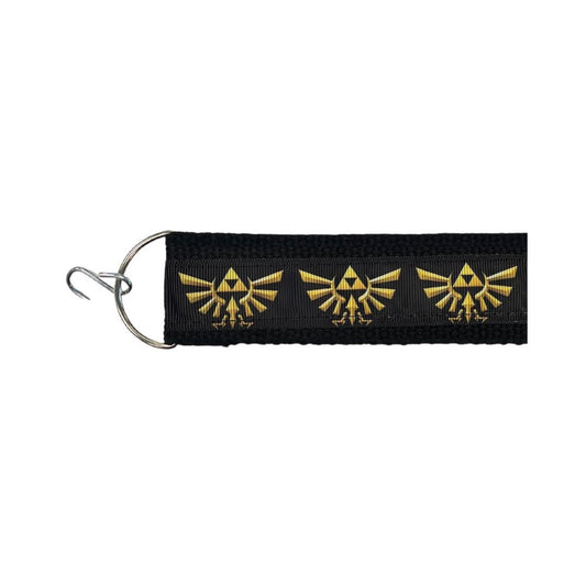 Designer seat straps Zelda Triforce