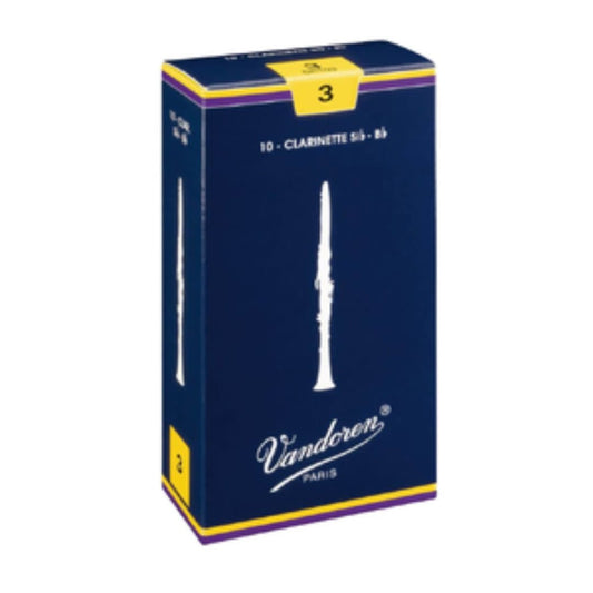 Vandoren Traditional Bb Clarinet Reeds (Box of 10)