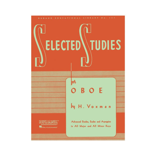 Voxman Selected Studies for Oboe